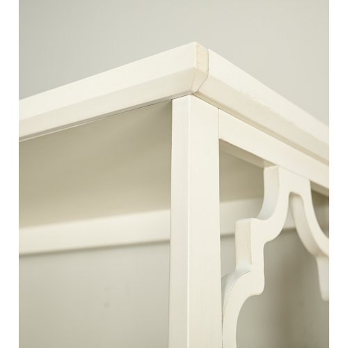 Mistana™ Kean Solid Wood Etagere Bookcase & Reviews Wayfair